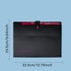 thumbnail image 1 of Organize Your Life with our 7-Layer Minimalist Expanding File Folder - Large Capacity, Letter Size, Black, 1 of 5