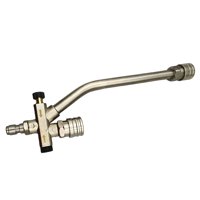 Magideal - Lanza De Espuma Para Nieve, Aspersor De Pulverización Directa, Interruptor De Doble Propósito, Embrague Ajustable, Lanza De Espuma Automática, Boquill