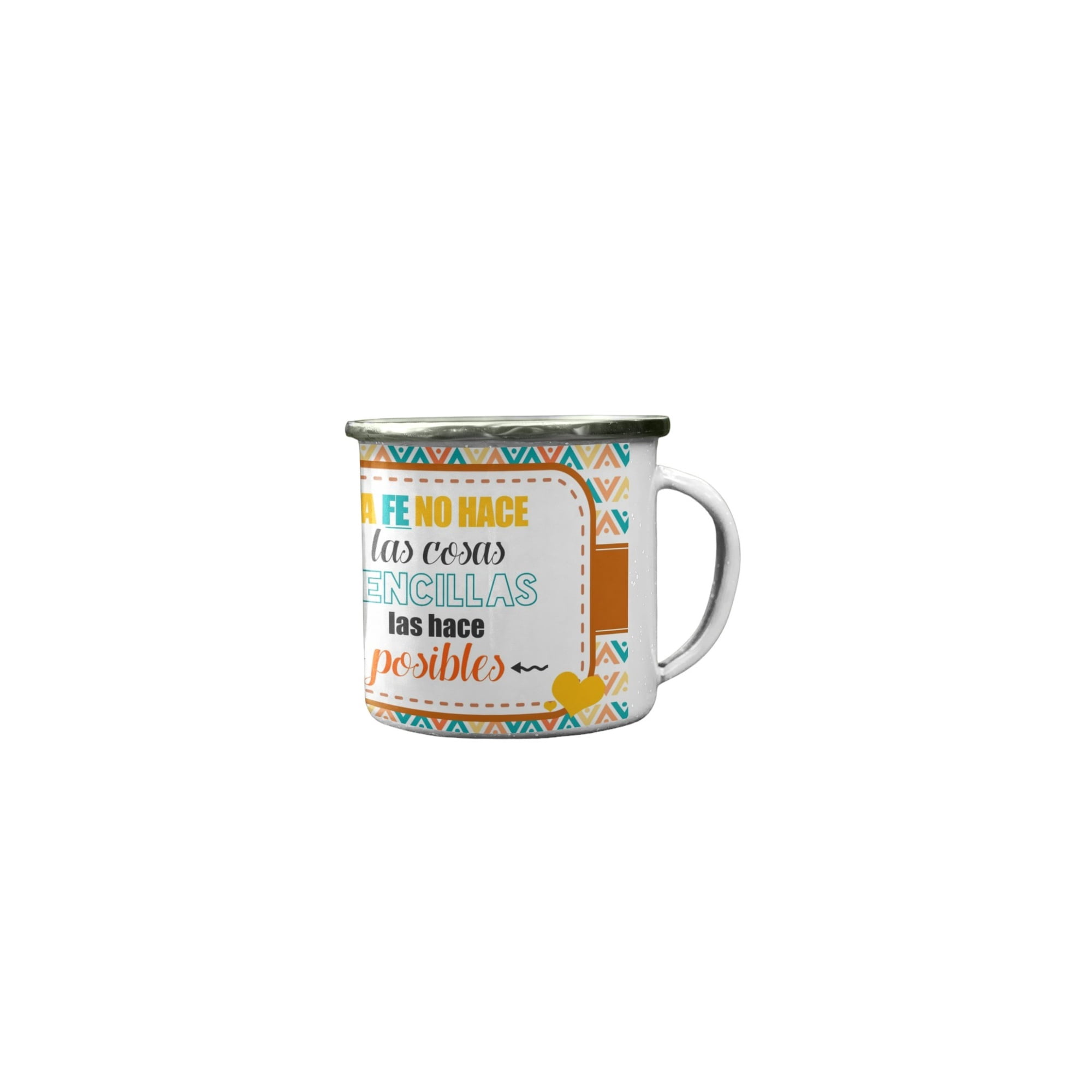 Genérico - Taza Enlozada La Fe Hace Las Cosas Posibles