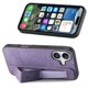 thumbnail image 1 of Funda Protectora con Correa para iPhone 16 Resistente a Golpes Morado, 1 of 6