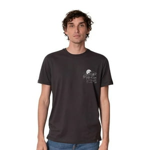 Polera Hombre Algodón Orgánico Valle De La Luna Protección Uv Lenga