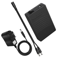 Paquete De Baterías Talentcell 12 V Dc 3000 Mah Con Cargador Negro