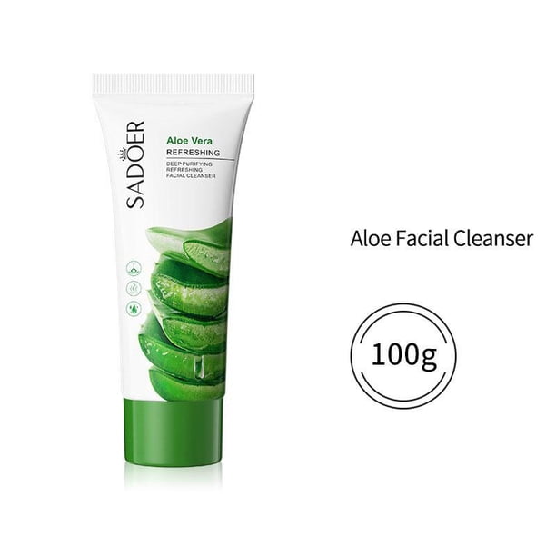 Refresh & Brighten Your Skin with Natural Flower & Fruit Extract Facial Cleanser - Vitamin C, Rose, Aloe & Pomegranate!