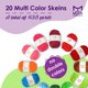 thumbnail image 4 of Ovejas de hilo acrílico Mira HandCrafts, 438 m, multicolor, 20 unidades, 4 of 6