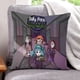thumbnail image 1 of Sally Face Fundas de almohada de terciopelo con tema, regalos de funda de almohada, decoración para el hogar, cojín de lanzar, regalo de cumpleaños para fans y parejas.30*30cm., 1 of 6