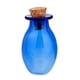 thumbnail image 2 of Peque?as Botellas De Vidrio Con Tapones De Corcho, Frascos Transparentes Para Botellas De Deseos, Color Azul, 2 of 5