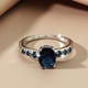 thumbnail image 2 of Elegant Sapphire Glass Circle Wedding Ring - Perfect for Any Occasion, 2 of 4