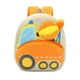 thumbnail image 1 of Cute Engineering Car Series Plush Backpack Cartoon Kindergarten Children Mochila Infant School Bags Boy Girls Outing Leisure Bag, 1 of 3