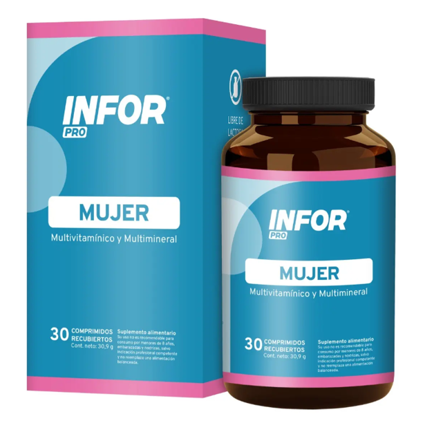 Infor Pro Mujer 30 Comprimidos Sabor Sin sabor
