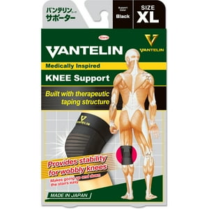 Rodillera Estabilizadora Vantelin Xl Negra