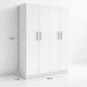 thumbnail image 1 of Closet de Bebé 4 Puertas Blanco 180x100x32, 1 of 2