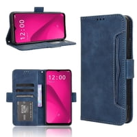 Funda Tipo Billetera Foxdock Para T-Mobile Revvl 7 5G – Tapa Flip Con Tarjetero