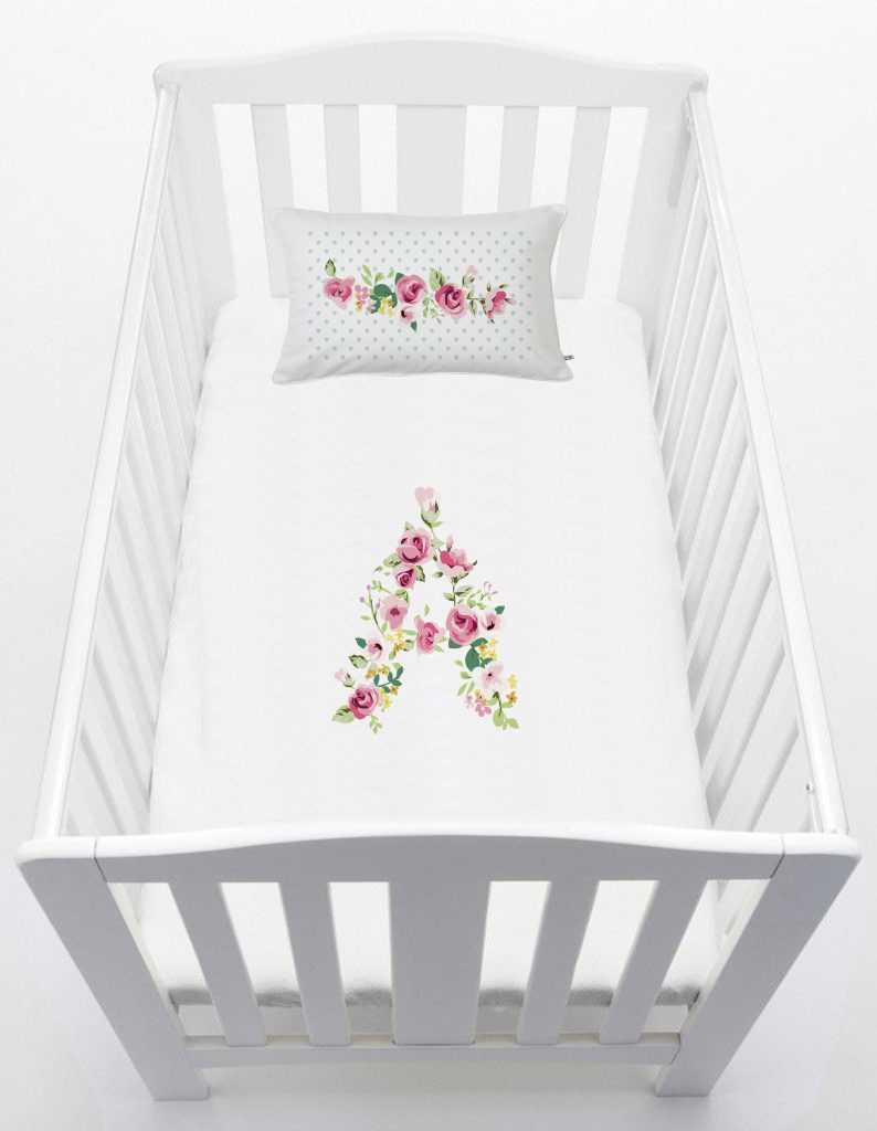 Tuyo Print - Cubreplumón Moisés - Colecho Letras Vintage A