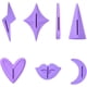 thumbnail image 1 of Maquinilla recortadora de bikini para mujer - Plantilla para afeitar bikini - Maquinilla para vello púbico - Herramientas especiales para moldear zonas íntimas, 7 piezas/juego, 1 of 6