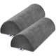 thumbnail image 1 of Almohada Bolster Health Large Half Moon, paquete de 2 unidades, color gris, 1 of 7