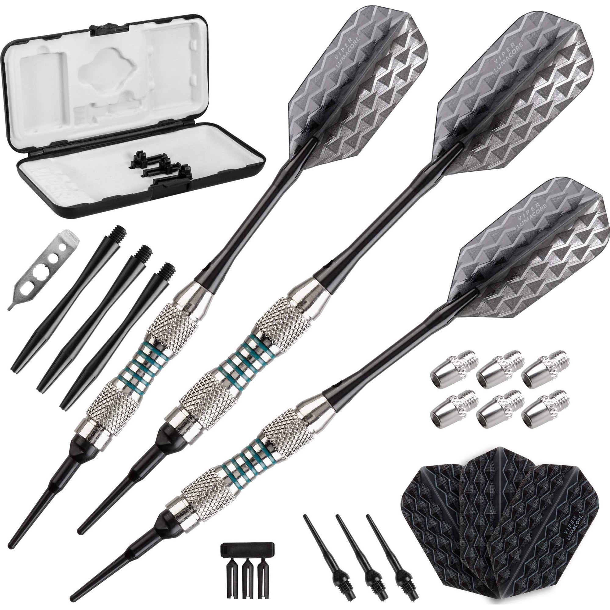 Darts Gld Products Viper Bobcat, Peso Ajustable Y Punta Blanda