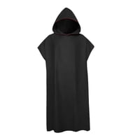 Ioensy - Poncho De Microfibra Para Surf, Toalla De Playa Absorbente Para Verano, Baño, Viaje, Negro