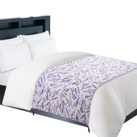 Chantilly - Piecera Microfibra Hojas De Invierno 100X230Cm