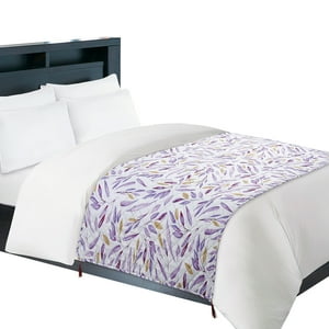 Chantilly - Piecera Microfibra Hojas De Invierno 100X150Cm