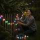 thumbnail image 4 of Guirnalda Solar Navidad 20 Led Copos Nieve Multicolor, 4 of 7