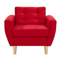 Bodevir - Sofa Bote 1C Felpa 05 Rojo