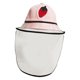 thumbnail image 5 of Sombrero De Doble Protección Para Bebés Con Cubierta Facial Antipolvo Antipolvo Rosa-L, 5 of 5
