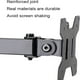 thumbnail image 4 of Soporte Base Para Monitor Doble 13 - 27 Soporte Escritorio, 4 of 7