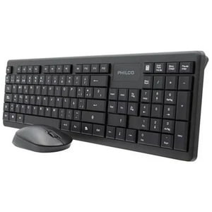 Philco - Kit Teclado Y Mouse Inalambrico Usb Negro Spt6314