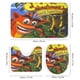 thumbnail image 3 of Crash Bandicoot-theme 4-Piece Shower Curtain Set with Rugs, Waterproof Bathroom Decor Set Includes Bath Mat, U-Shaped Rug, Toilet Lid Cover and Curtain with Hooks, 3 of 6