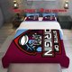 thumbnail image 1 of 3pcs Origin State Series Themed Bedding Set Duvet Cover and Pillowcases, 1 of 5