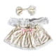 thumbnail image 1 of Traje De Vestir Para Muñecas, Accesorios De Disfraz Para Muñecas De 38cm, Regalos De Cumpleaños, Blanco, 1 of 3