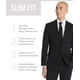 thumbnail image 3 of Chaqueta de traje Calvin Klein, corte ajustado, negra, lana, 5 hombres, 3 of 9