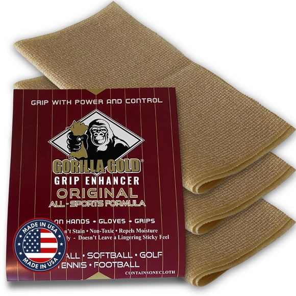 Toalla adhesiva Gorilla Gold Grip Enhancer para control de humedad