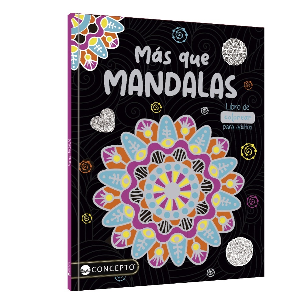 Latinbooks - Libro Colores Y Emociones -Más Que Mandalas