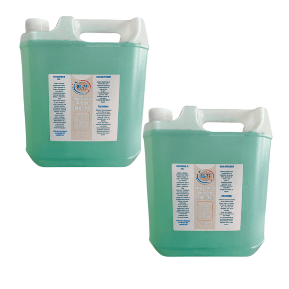 Cloro Gel Desinfectante RG-77 5 Litros Pack 2 Unidades