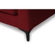 thumbnail image 3 of Sofá Alanna 2 Cuerpos Felpa Rojo, 3 of 4