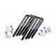 thumbnail image 1 of U-bolts Rough Country 9/16 x 2.5 x 32 cm Negro, 1 of 1