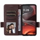 thumbnail image 5 of Funda Cartera para Motorola MOTO G15 4G Tapa Flip con Ranuras y Soporte Marrón, 5 of 5