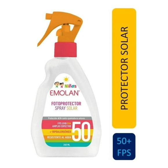 Emolan Solar Bebé & s Gatillo Fps50 240ml Rz