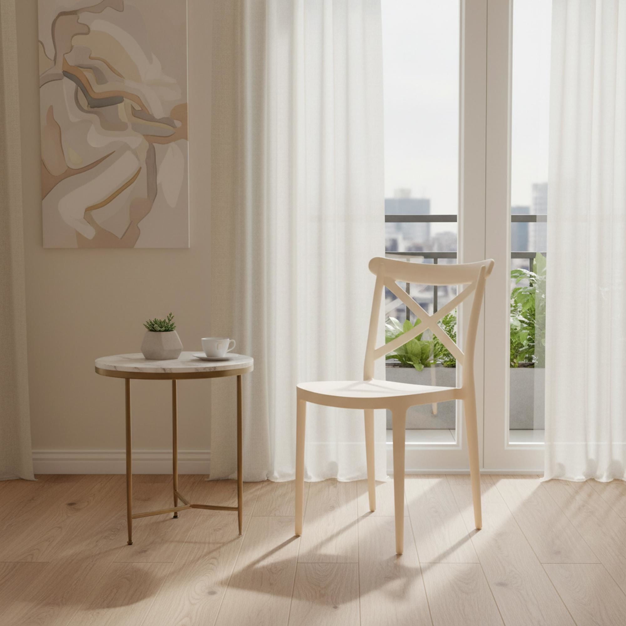 Mainstays - Silla Terraza Pc062-2 Pp Beige