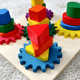 thumbnail image 3 of Juego de engranaje y encaje montessori de madera para niños, 3 of 3