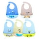 thumbnail image 1 of Set 3 Baberos Silicona Colores Recolector Residuos Bebes Lau, 1 of 3