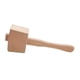 thumbnail image 2 of Mazo De Madera Con Martillo Manual Manual Para Trabajo De Crujido De Nogal Woodworker, 2 of 5
