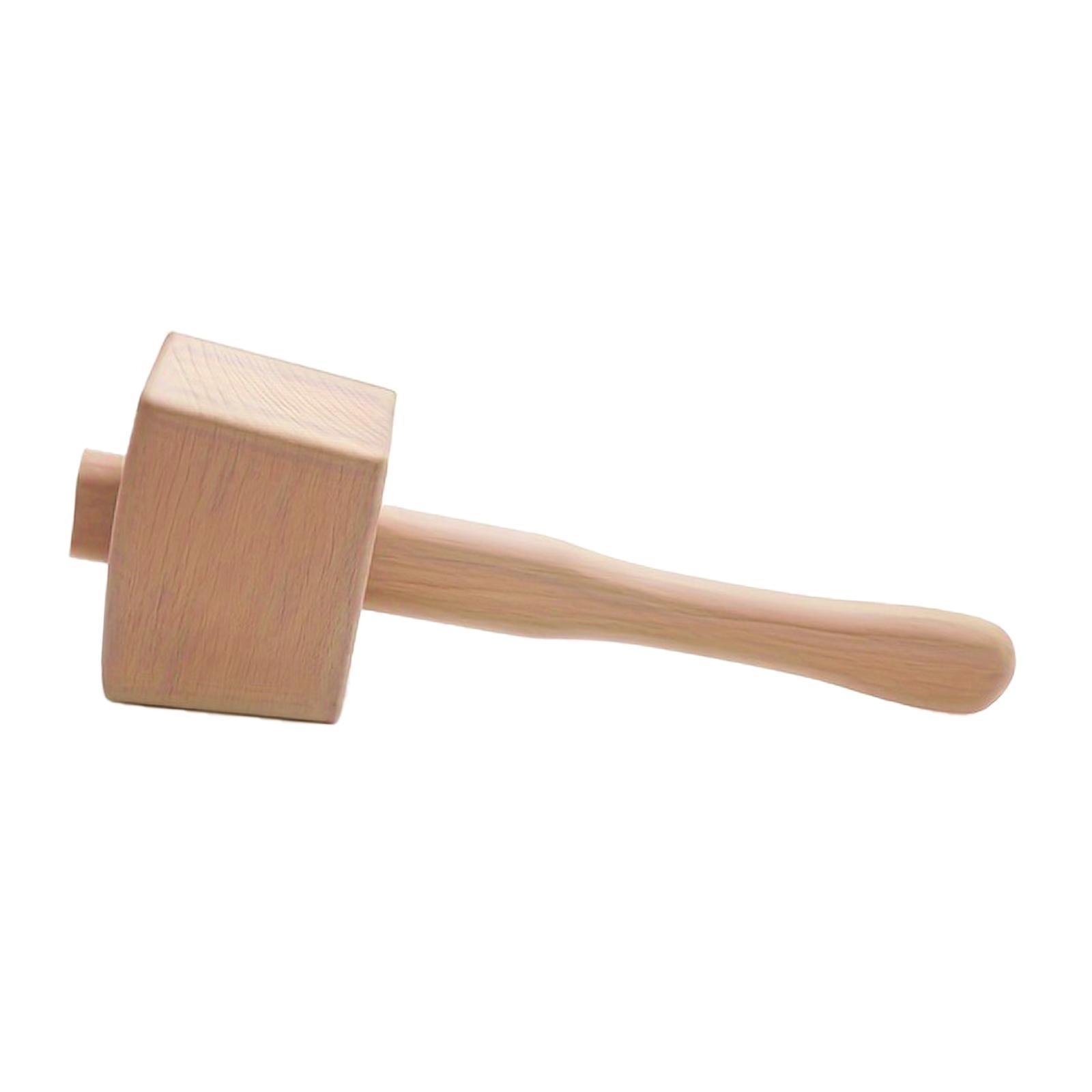 Ioensy - Mazo De Madera Con Martillo Manual Manual Para Trabajo De Crujido De Nogal Woodworker