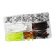 thumbnail image 4 of Juego De Señuelos De Pesca Para Trucha Lubina Cebos De Pesca Portátiles Crankbait Spoon Jigs 75pcs, 4 of 5