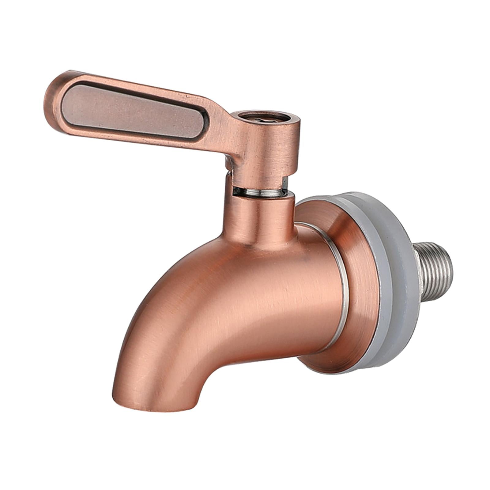 Magideal - Grifo De Bebida De 16mm, Barril De Vino, Dispensador De Bebidas Heladas, Accesorios Para Dispensador De Bebidas, Fermentador, Café, Zumo De Café De Re Oro Rosa