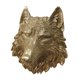 thumbnail image 5 of Ornamento De La Pared De La Placa De La Estatua De La Pared De La Cabeza Animal De Polyresin Para El Lobo De La Decoración De La Oficina En Casa, 5 of 5