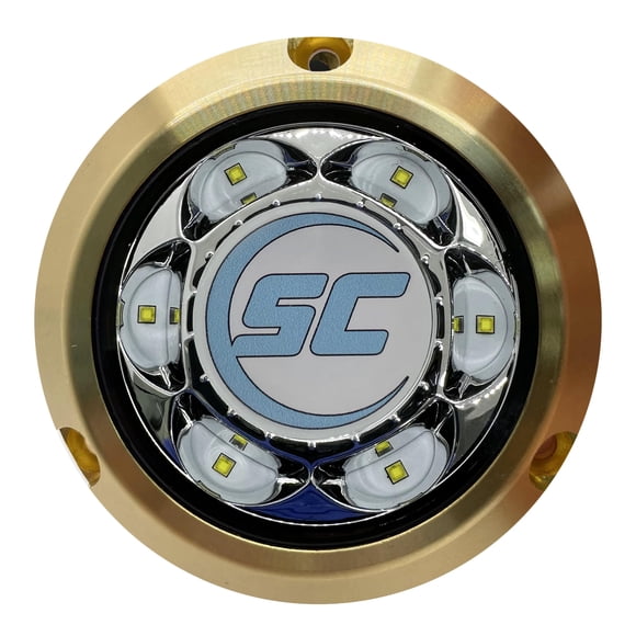 Luz submarina para embarcación Shadow-Caster SC3 3" bronce LED 24 W