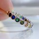 thumbnail image 3 of Anillo de Compromiso para Mujer de Plata Esterlina 925 100% con Diamantes de Alto Carbono, Gema, Banda de Boda, Joyería Fina, 3 of 8