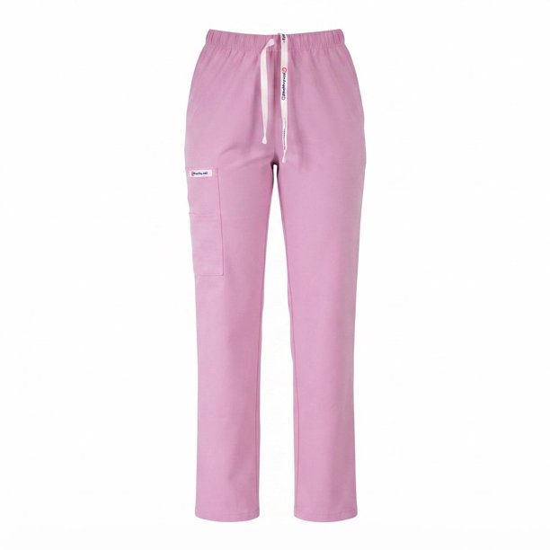 Pantalón clínico Recto Anti fluido. - Rosado